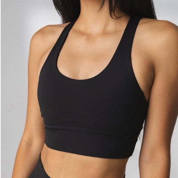 Balance Athletics Black Sports Bra, Size M - Picture 3 of 5